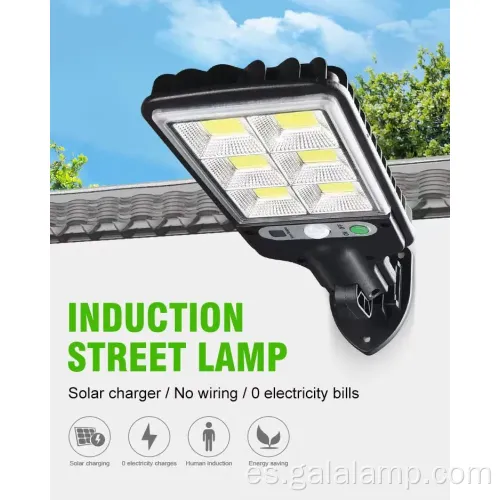 Luz de pared con energía solar para la elegante iluminación del patio